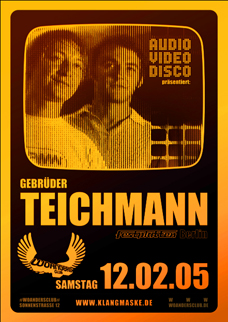 AudioVideoDisco Vol. II mit den Gebrüdern Teichmann Woandersclub/München